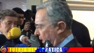 Alvaro Uribe Velez Habla de "La reelección de santos"