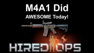 M4A1 Surprised the S**T out of me today!