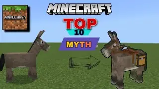 Minecraft top 10 myths letest myths 2023 Minecraft myth letest new myths