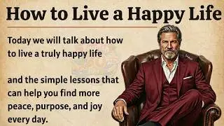 How to Live a Happy Life | Graded Reader Story | Improve Your English Listening and Vocabulary