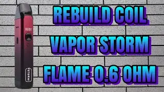 REBUILD VAPOR STORM FLAME COIL