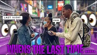 I BEAT OFF AT CHURCH😱 WEIRDEST PLACE YOU MASTURBATE?|PUBLIC INTERVIEW |SHE HAD A BF & STILL DID IT