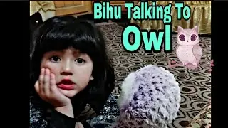 Cute Little girl Talking To Her Owl 🦉 Cutest GapShap 🤣😍