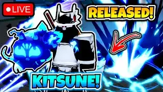 [🔴LIVE] - Kitsune OFFICIAL RELEASE! | Blox Fruits Update 21 | Kitsune showcase