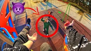 I THROW DIRTY SOCKS AT MY GIRL (Epic Parkour Chase POV)