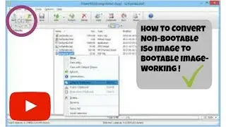Convert Non-Bootable ISO Image To Bootable Image!