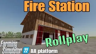 Fire Station / FS22 mod for all platforms