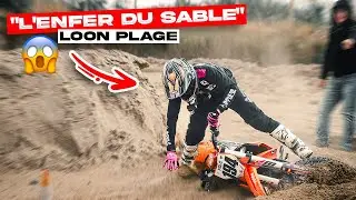 L'ENFER DU MOTOCROSS À LOON PLAGE !!