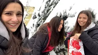 Trio Mandili in Svaneti at Mari's home // What Christmas gifts the girls gave each other?