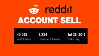 How To Buy Reddit Account | Buy Reddits account