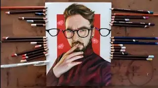 jacksepticeye; four eyes [drawing timelapse]