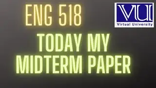 ENG 518|| Today my paper || all subjective question|| 2023#vu #creative