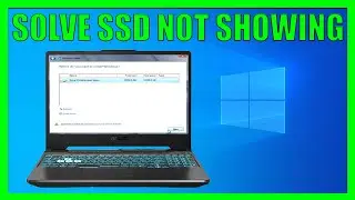 INSTALL WINDOWS ON ASUS TUF F15 SSD NOT SHOWING
