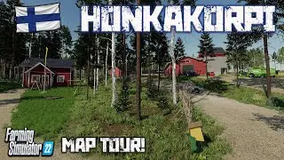 “HONKAKORPI” FS22 MAP TOUR! | NEW FINNISH MOD MAP! | Farming Simulator 22 (Review) PS5.