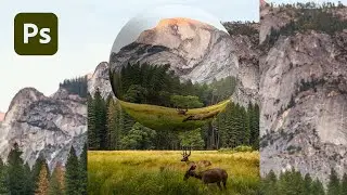 How to make this 3D Sphere effect in Photoshop