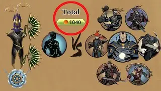 Shadow Fight 2 || TOP GEMS SET vs TITAN Bodyguards  「iOS/Android Gameplay」