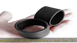 LTKJ 2PCS 34 mm Inner Diameter Eye Guards Microscope Telescope Eyepiece Eye Piece 32-35mm Rubber Ey