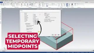 Mastercam 2023: Move to Origin and Temporary Midpoints