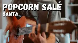 Jouez POPCORN SALÉ de Santa à la GUITARE - TUTO FACILE