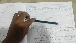 Geometry| Part - 1| Co-Interior Angle Problem|MBOSE Question 2022| Class - 9|