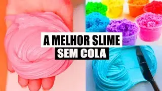 3 DIY SLIME SEM COLA  