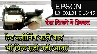 Epson L3110 printer pump not working/Epson Head Cleaning Not Working