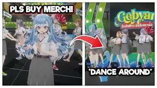 Holo ID being absolute Chaotic when Kobo Promoting their MERCH!