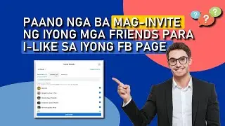 How to invite Friends to LIKE your Facebook Page