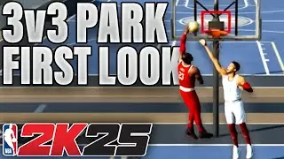 The First Official Park Game With Face Cam In NBA 2K25!