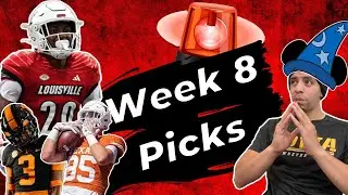 College Football Week 8 Picks & Predictions - Tennessee Redemption Ark?