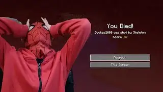 Spidey plays: Minecraft