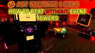 [Skibi Defense] This is How I Solo Act Negative 1 with Fred!!