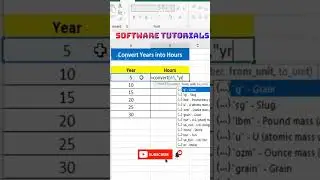 How To convert Year into hours 
