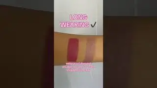 THE BEST LONG LASTING LIPSTICK! Transfer proof, waterproof, smudge proof LIP! 💋 