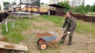 «When I'm tired of digging» or «How fast and cheerfully to build a rampart» !!!