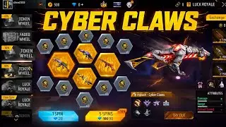 Cyber Claws Thompson Universal ring Event Free Fire🔥| Free Fire New Event Tamil | FF New Event Tamil