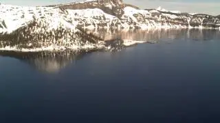 Timelapse from webcam at Crater Lake National Park, Sinnott Overlook, 2013-02-01