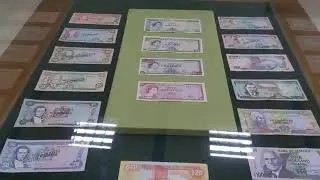 Showcasing all Jamaican Currency to date. From Shilling to 5000 Dollars