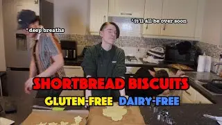 3 idiots bake shortbread biscuits | gluten-free [Skill Check #2]