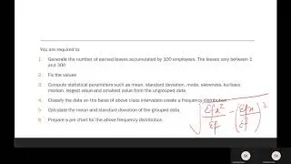 Frequency distributions (Part2)- Inclusive open-ended class intervals