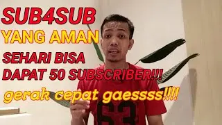 cara sub4sub 2020 yang aman