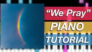 “We Pray” by Coldplay | Piano Tutorial & Play Along | Little Simz + Burna Boy + Elyanna + TINI