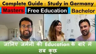 How To Study In Germany For Free - HINDI MEIN I ft.  @Bharat in Germany!