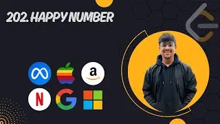 P45 | 202. Happy Number | Leetcode  | Top Interview 150 | Detail Explanation | Hash Table