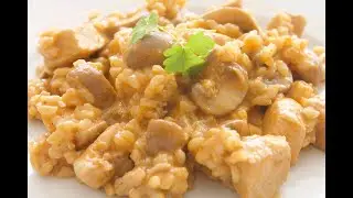 Chicken and Mushroom Risotto