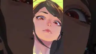 5h painting in 1 min - Tifa's Day Off ✨ 