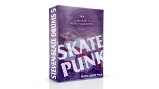 DIY Punk Rock - Skate Punk MIDI Pack  - Steven Slate Drums 5.5 Edition