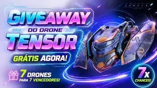 INSANE GIVEAWAY: FREE TENSOR DRONE FOR 7 WINNERS - War Robots