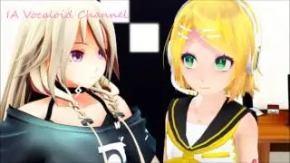 【MMD】 Don't Judge Challenge 【IA and Rin Kagamine】