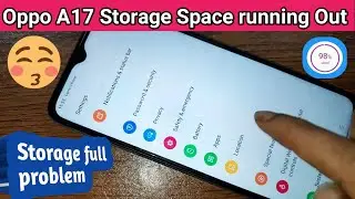 Oppo A17 Storage full problem // how to solve storage problem oppo a17
